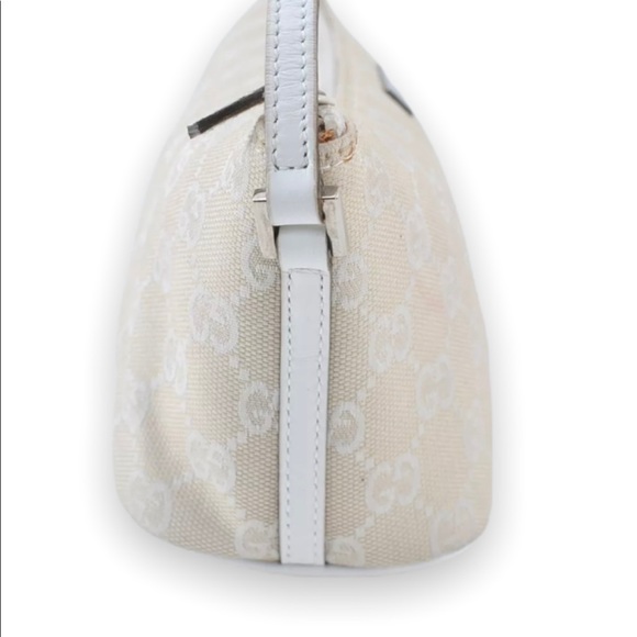 ✨SOLD✨ Gucci Boat Bag Vintage White - Picture 6 of 10
